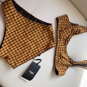 Fendi high waisted bikini!